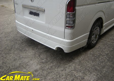 Carmate Toyota Hiace Hs Plastic Style Rear Lip Bodykits Aero Kits Spoiler Bodykit